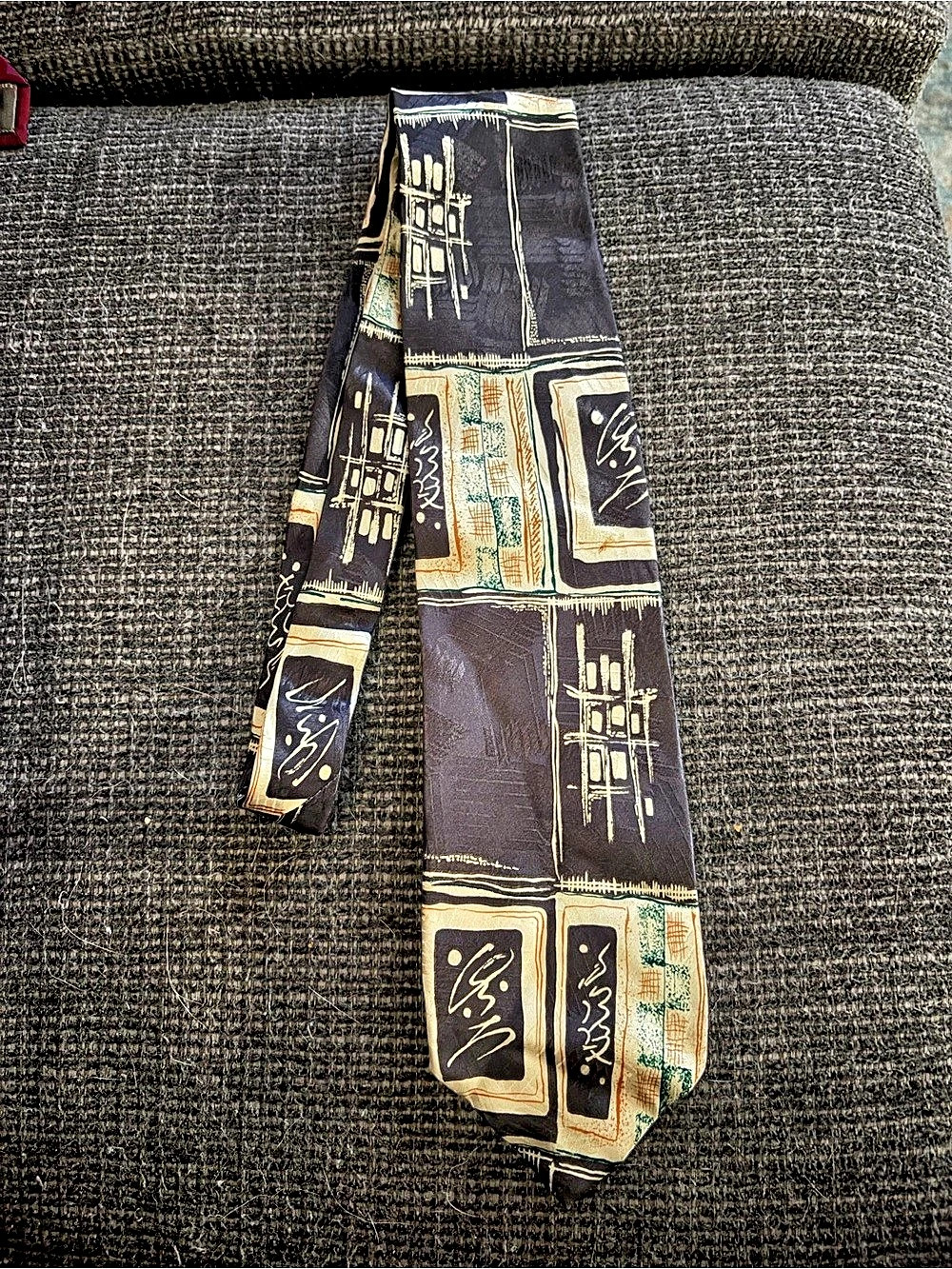 Fuzzo Geometric Pattern Tie